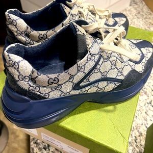 Gucci Rhyton Dark Blue